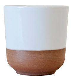 Mugg Stengods, vit - Ernst Kirchsteiger